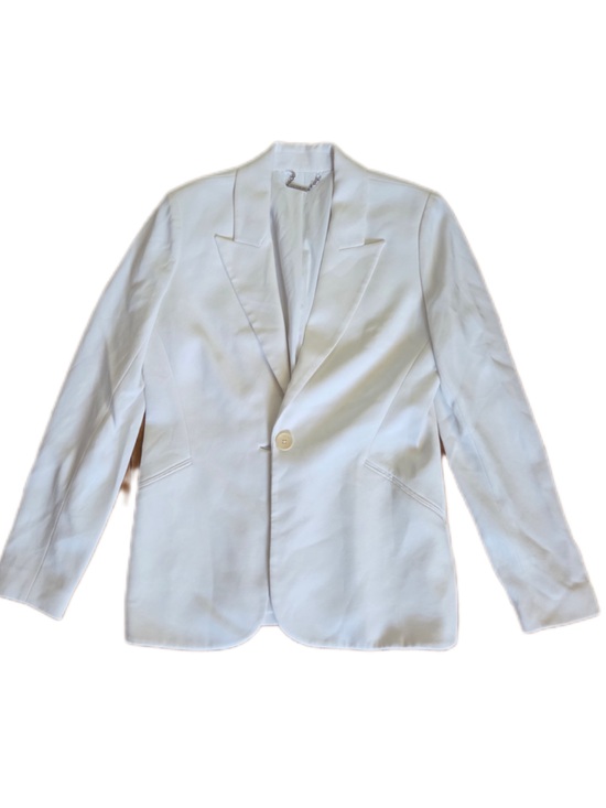 Elie Tahari Jackets & Blazers - Elie Tahari White Single-Button Notch Lapel Blazer